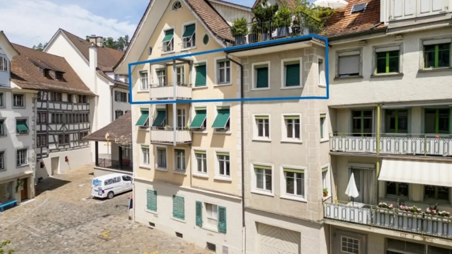 Appartement à louer - Hintergasse 3, 9620 Lichtensteig