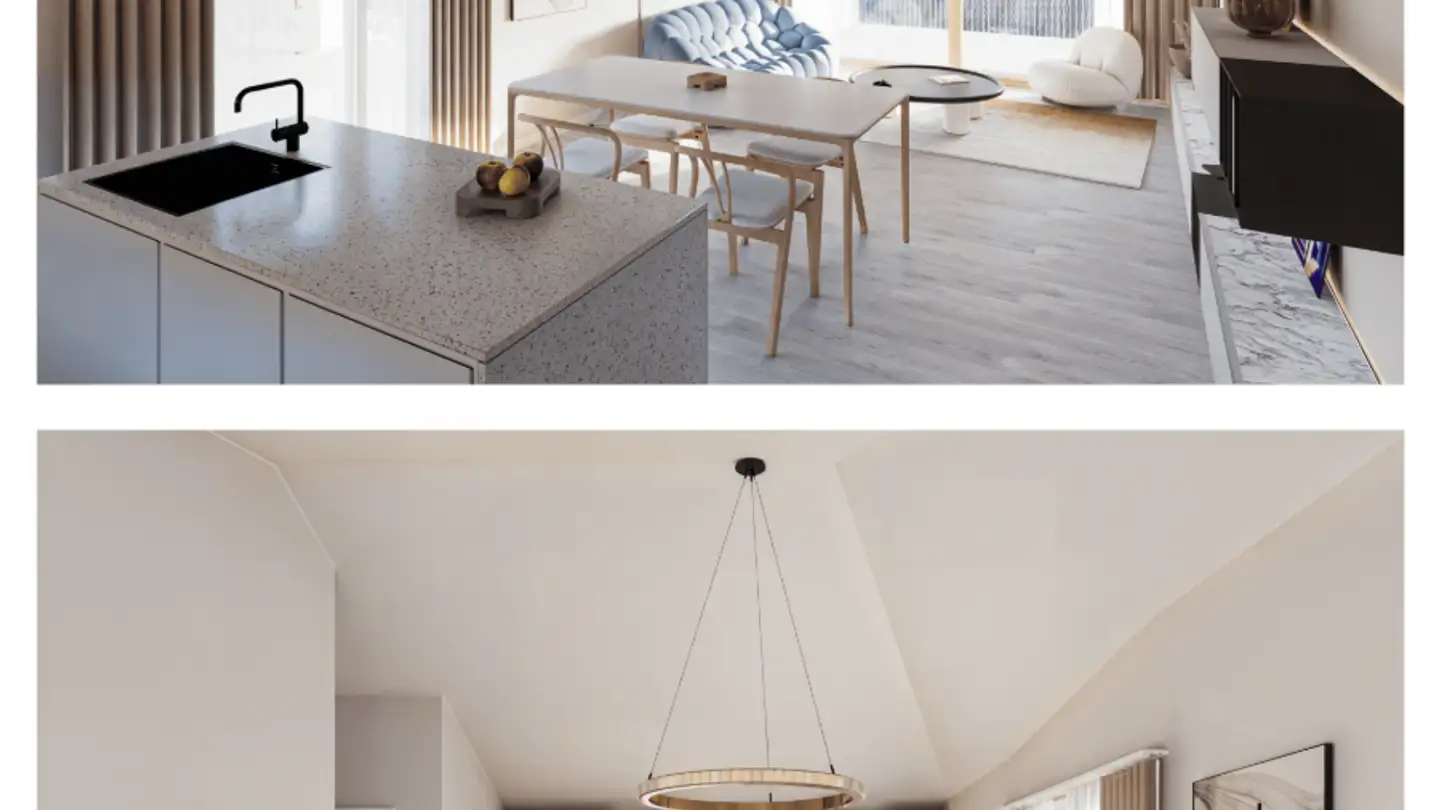 Appartamento in vendita - Rue Du Grand-Chézard 6, 2054 Chézard-St-Martin - Foto 2