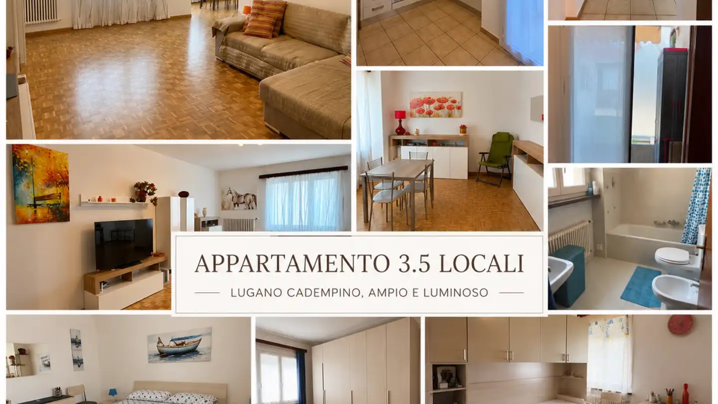 Apartment for rent - Via Cadempina, 6814 Cadempino
