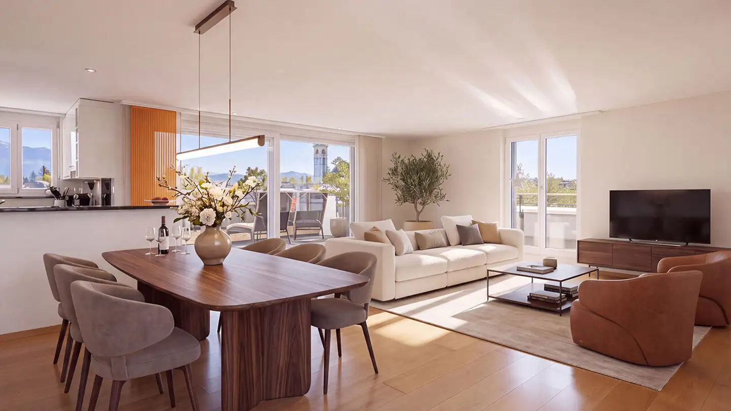 Penthouse for sale - 6330 Cham