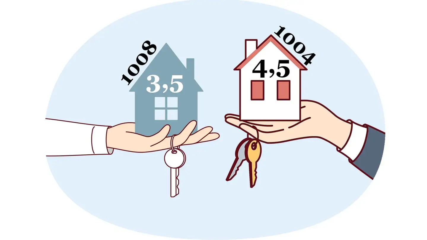 Wohnung mieten - 1008 Jouxtens-Mézery