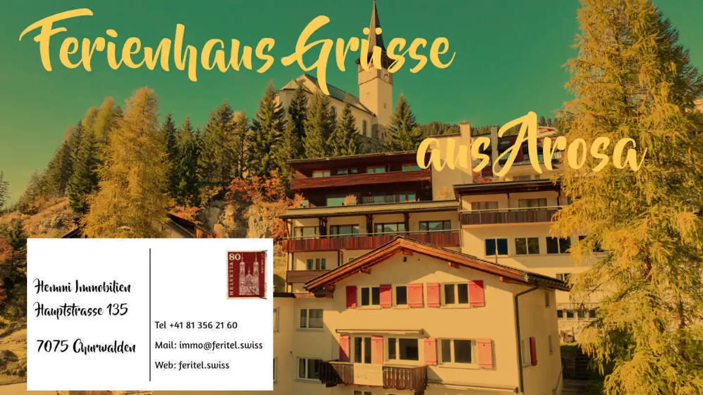 Maison individuelle à vendre - Hubelstrasse 25, 7050 Arosa