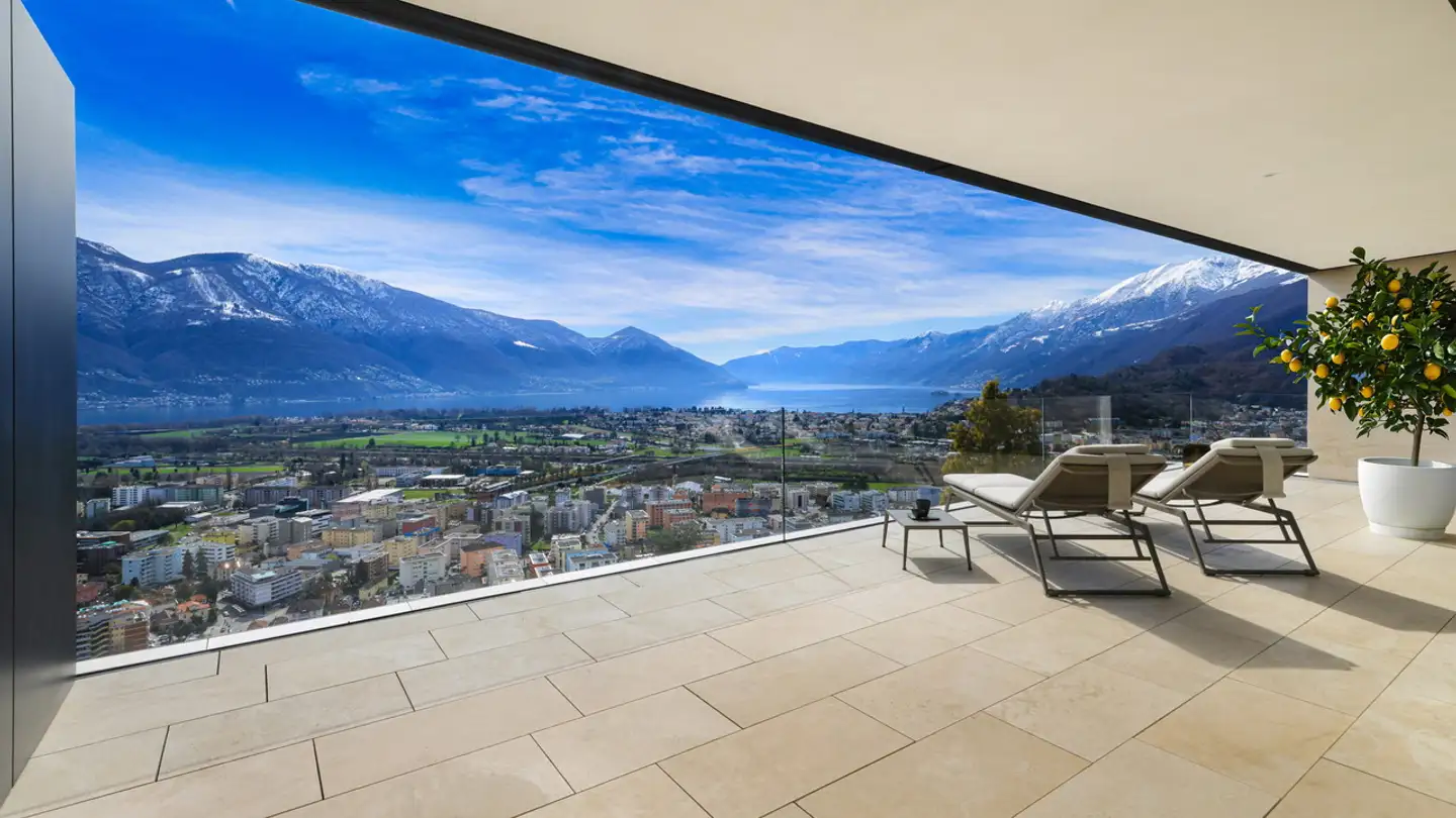 Attique à vendre - Via Ai Monti 127, 6605 Locarno