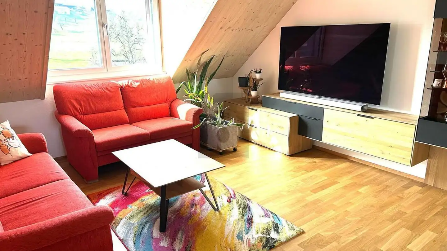 Attic flat for rent - 5619 Uezwil - Photo 2