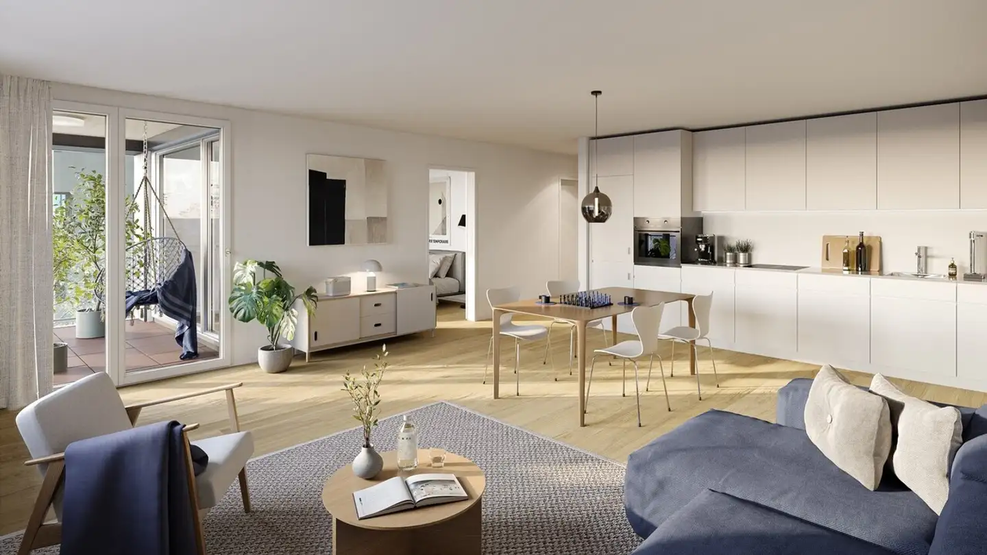 Wohnung mieten - Hardstrasse 51, 5432 Neuenhof