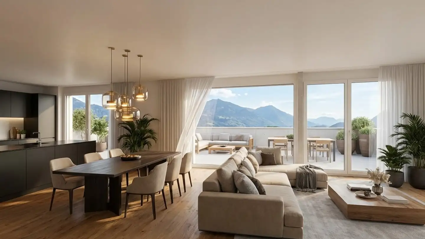 Terrassenwohnung mieten - Mühlefuhr 6, 8755 Ennenda - Foto 2