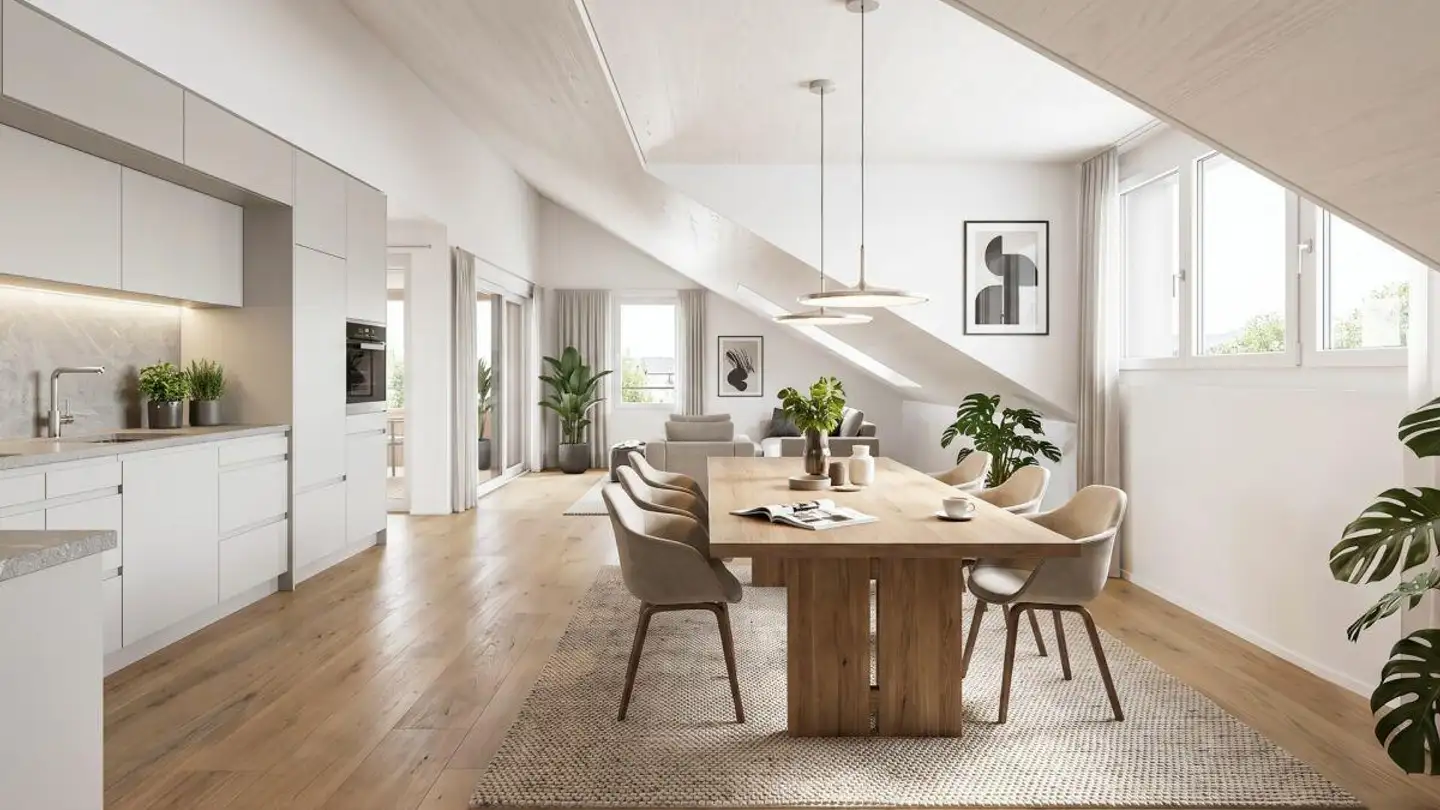Attic flat for sale - Oberdorfstrasse, 8261 Hemishofen