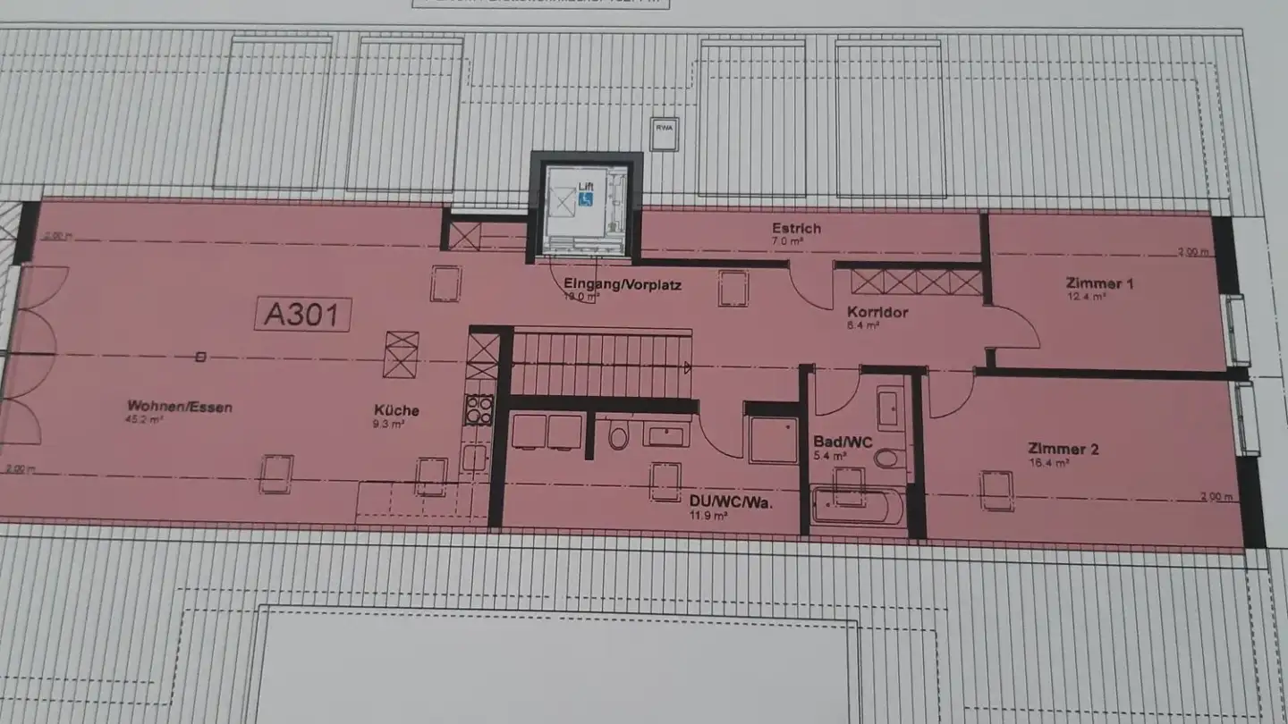 Attique à louer - Bachstrasse 1, 8106 Adlikon b. Regensdorf - Photo 4
