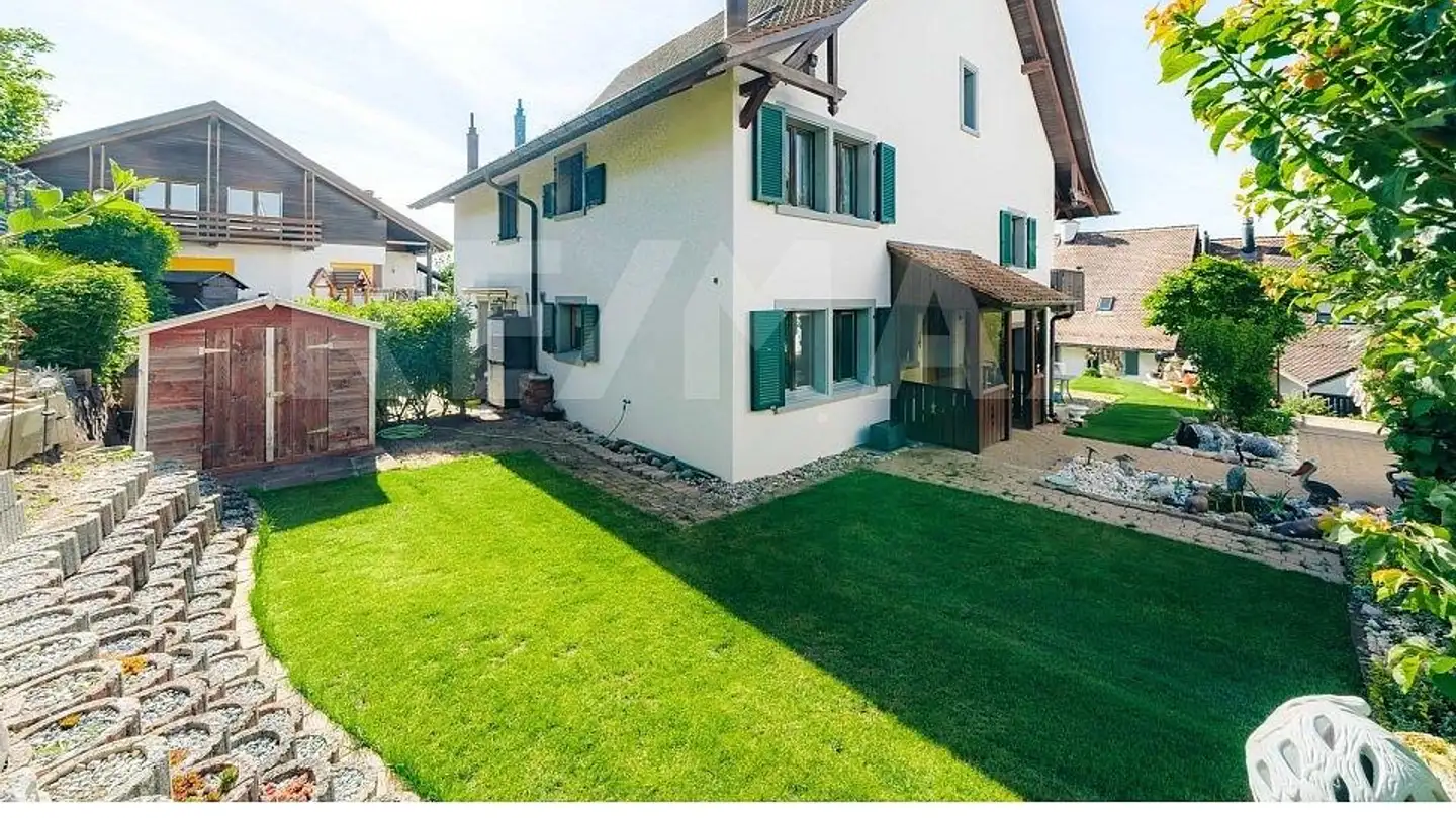Semi-detached house for sale - Hinterdorfstrasse 6b, 8107 Buchs ZH