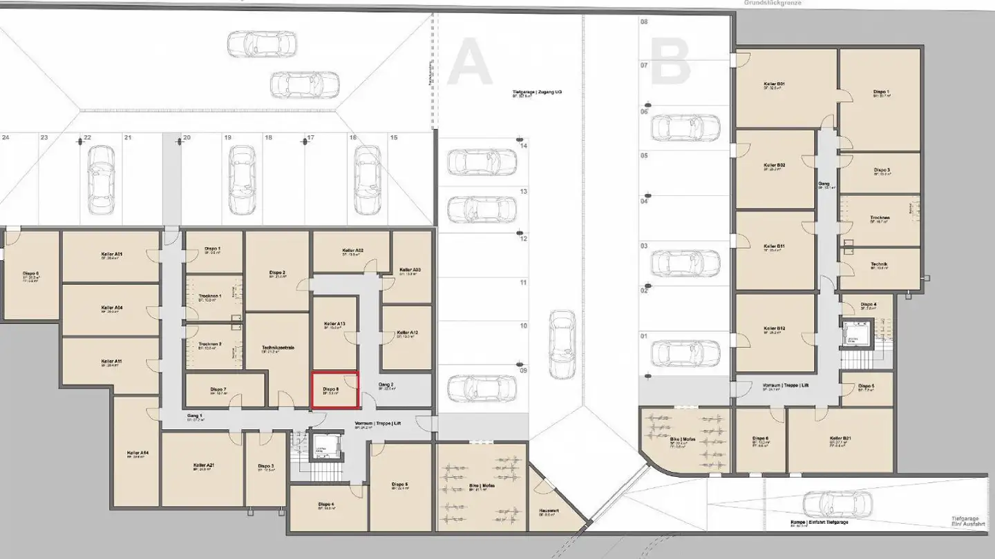 Lagerraum mieten - Taminserstrasse 99, 7012 Felsberg - Foto 2
