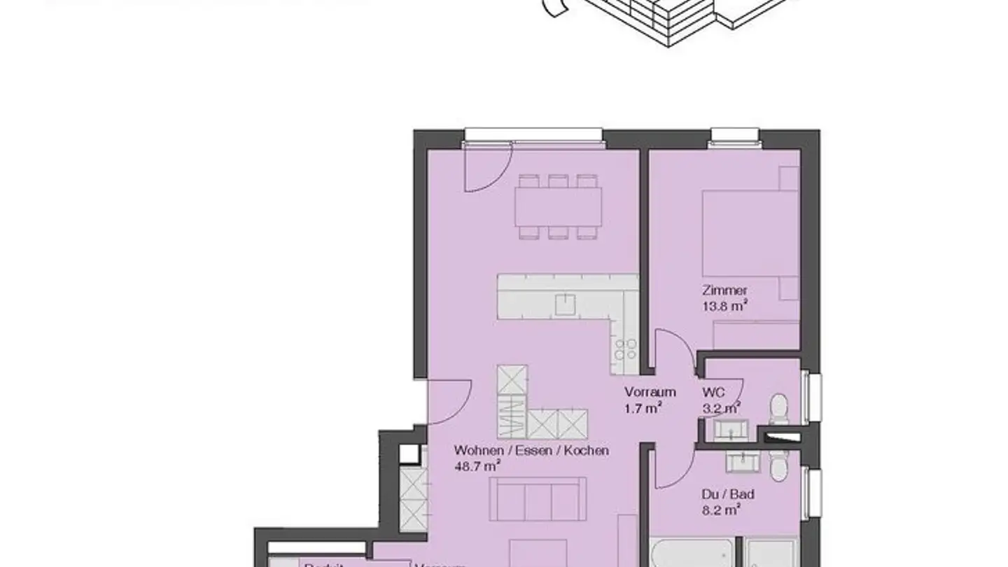 Appartamento in affitto - Gartenstrasse 6b, 5043 Holziken - Foto 3