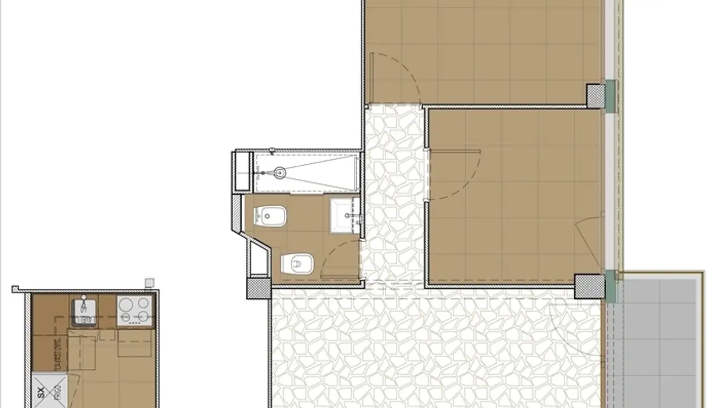 Appartamento in affitto - Via Ai Grotti 10, 6900 Paradiso - Foto 2