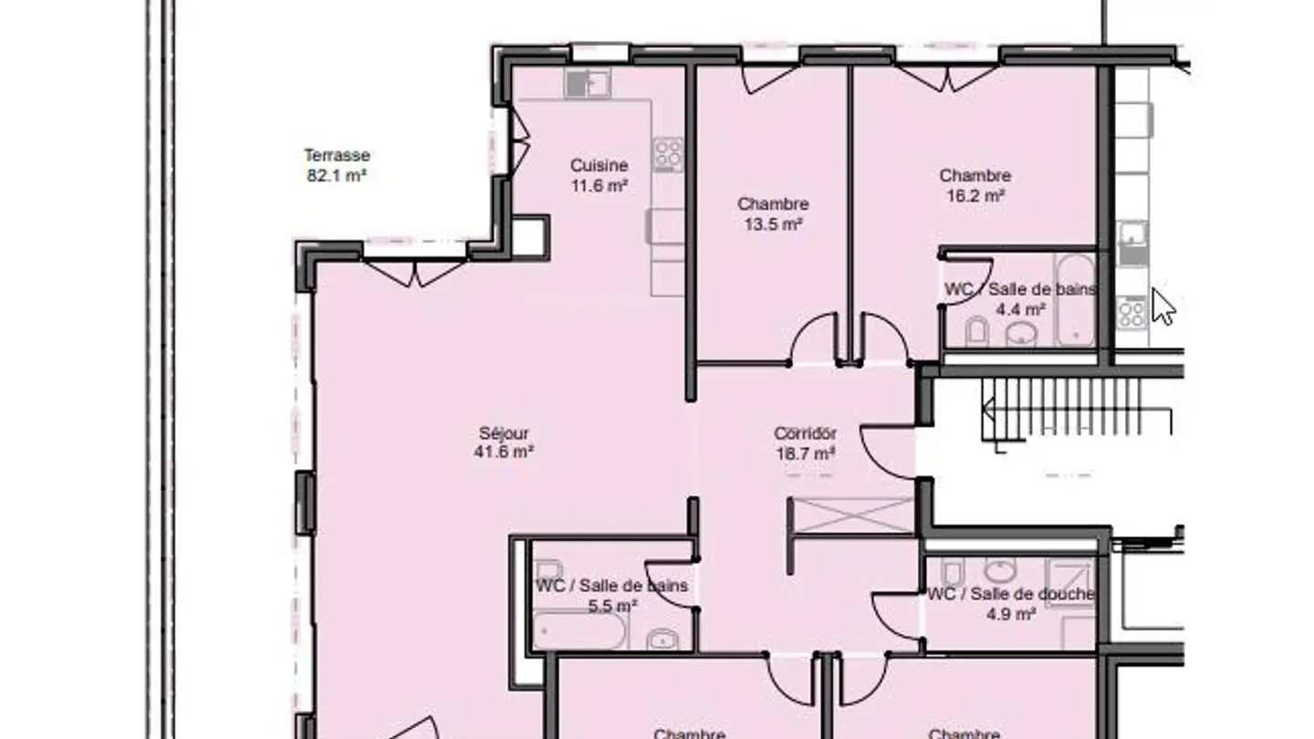 Apartment for rent - Route Du Verdel 25, 1630 Bulle - Photo 2