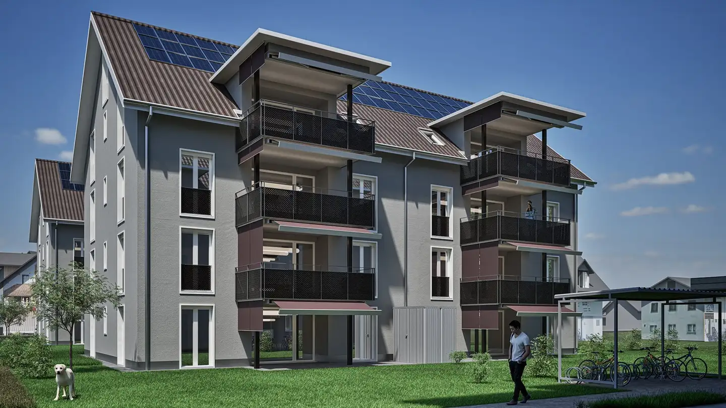 Appartement à louer - Oberzelgstrasse 2, 8493 Saland