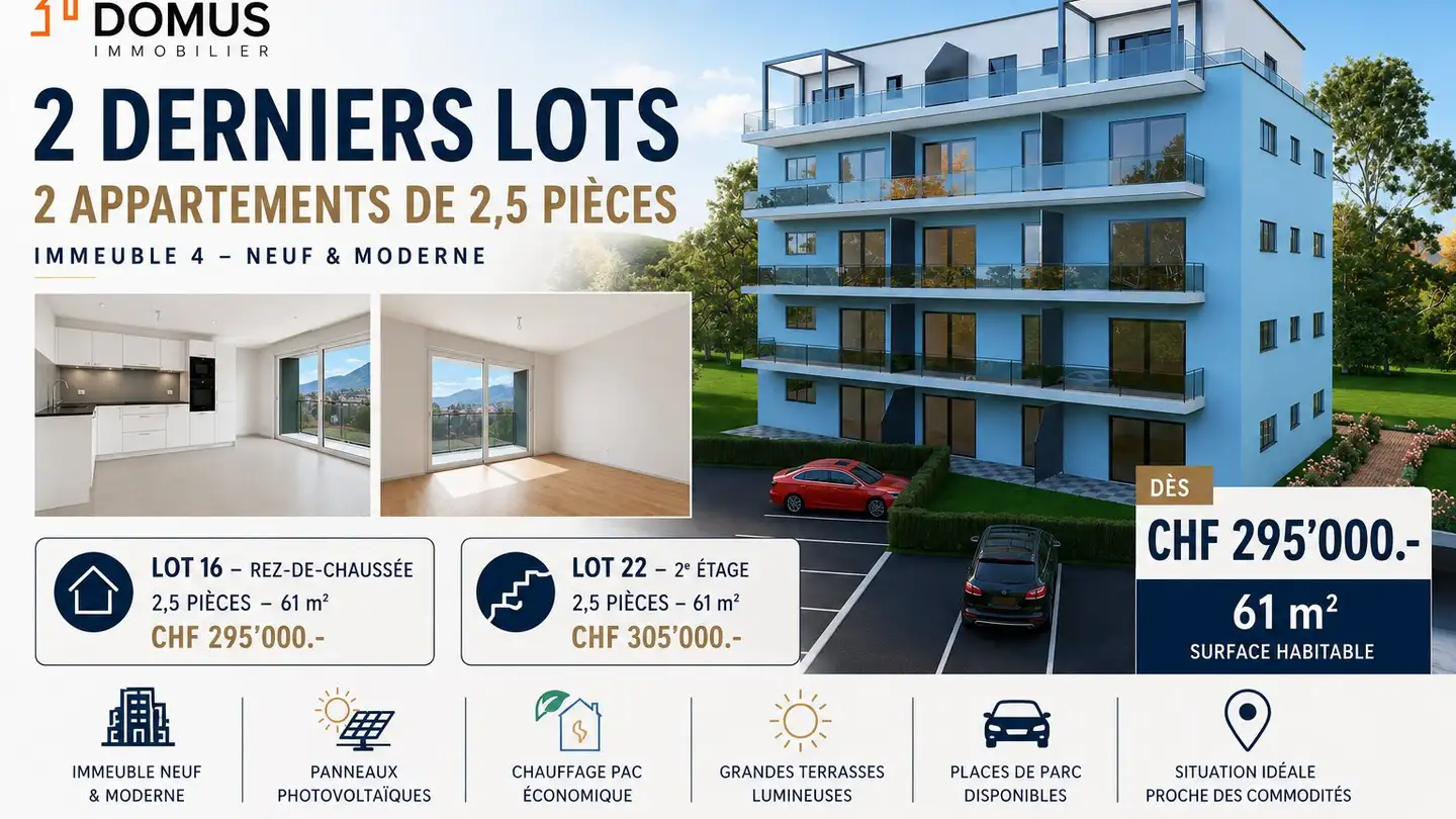 Appartement à vendre - 2800 Delémont