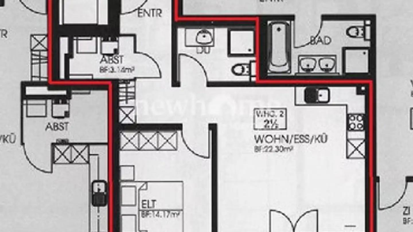 Apartment for rent - Oberdorfstrasse 10, 5443 Niederrohrdorf