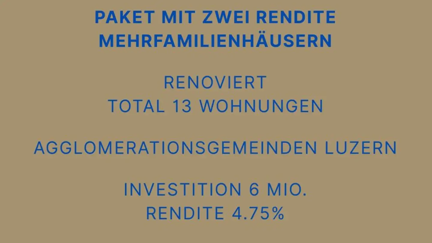 Edificio residenziale in vendita - 6010 Kriens
