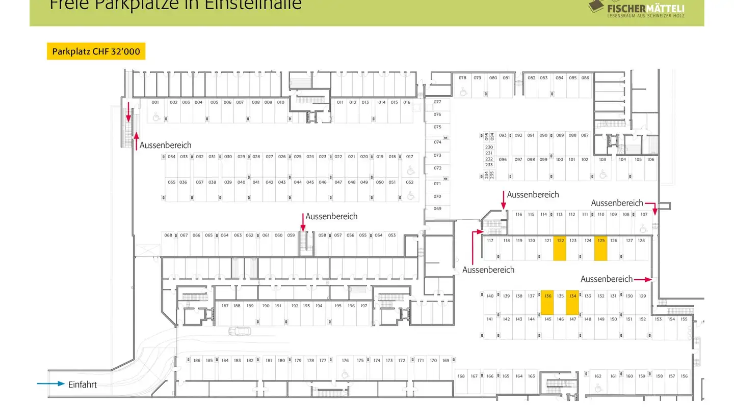 Parcheggio sotterraneo in vendita - Fischermätteli, 3400 Burgdorf