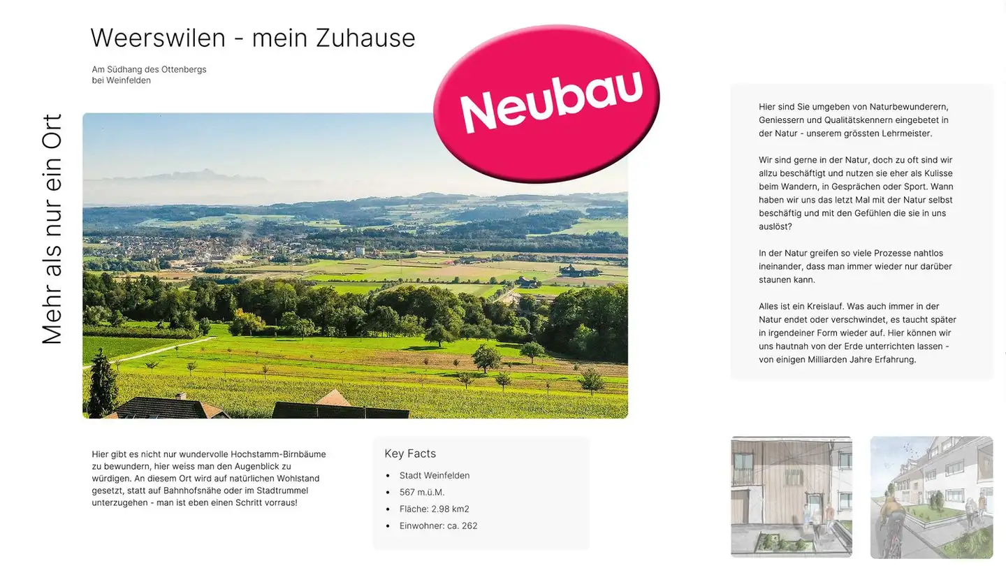 Attic flat for sale - Bergerstrasse 17, 8570 Weinfelden