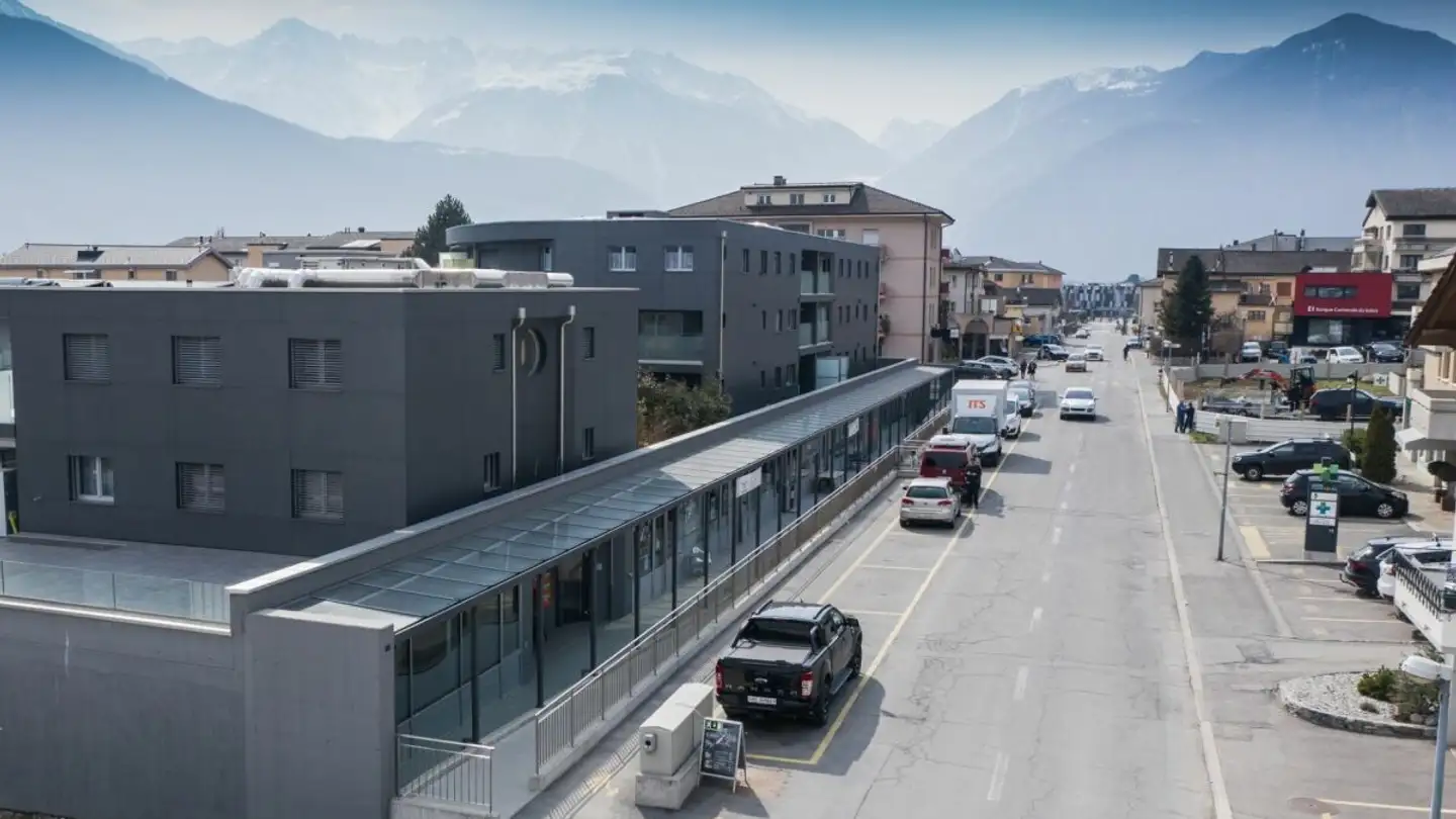 Commerciale in affitto - Rue De La Poste 13, 1926 Fully