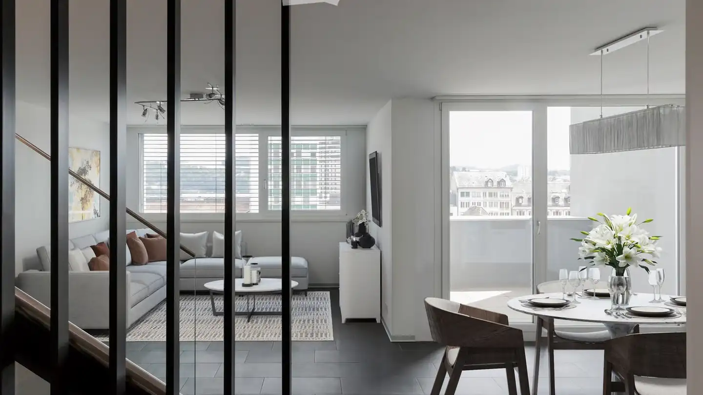 Wohnung mieten - Rue Louis-d'Affry 6, 1700 Fribourg - Foto 2
