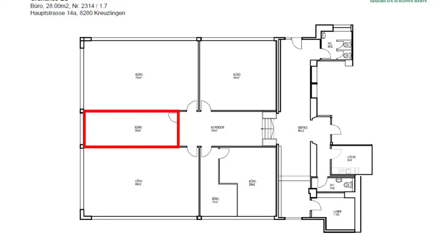 Bürofläche mieten - Hauptstrasse 14, 8280 Kreuzlingen - Foto 4