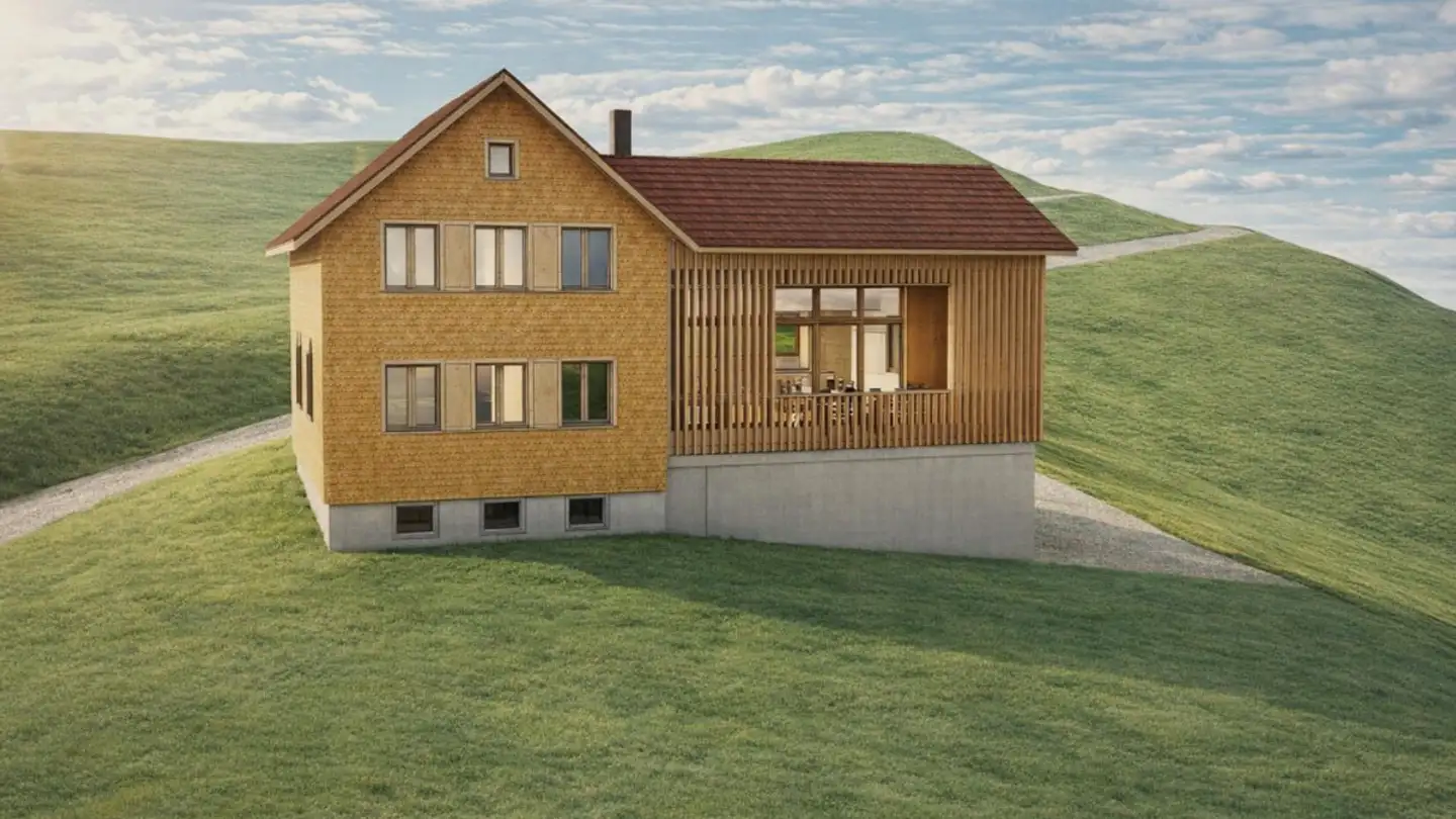 Einfamilienhaus kaufen - Erlenbergstrasse 275, 9473 Gams