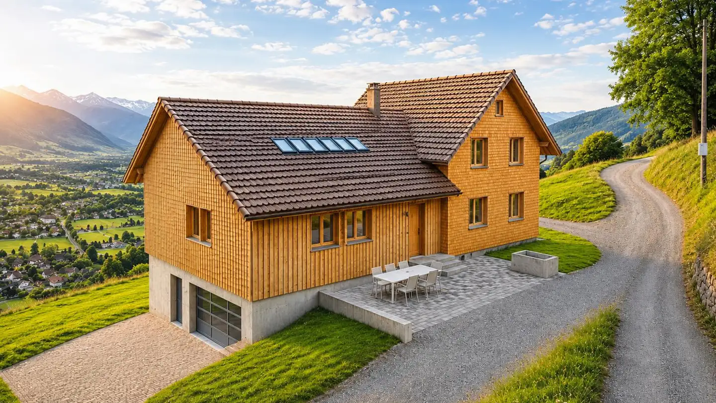 Einfamilienhaus kaufen - Erlenbergstrasse 275, 9473 Gams - Foto 2