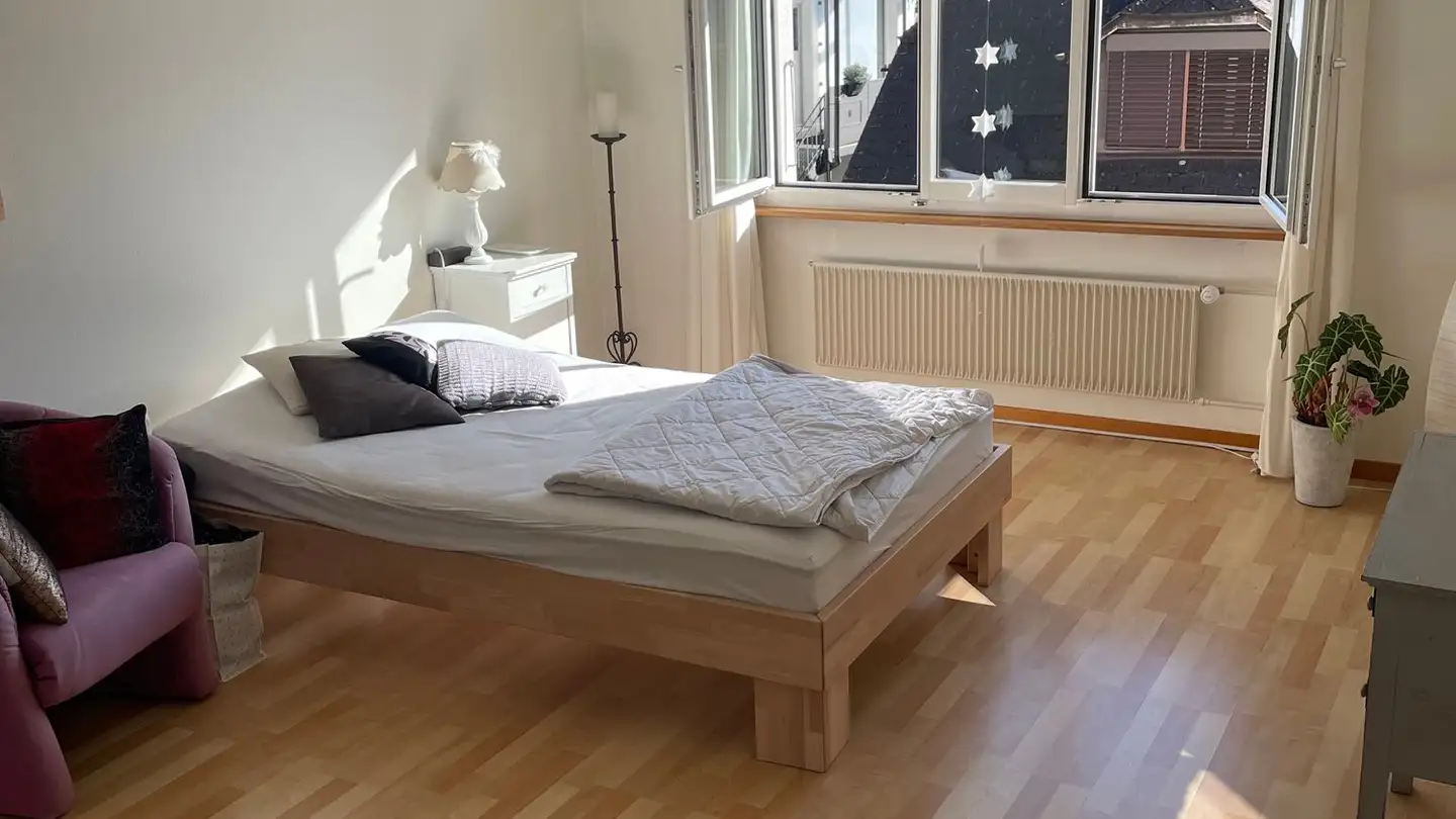 Attic flat for rent - Staatsstrasse 15, 3653 Oberhofen am Thunersee - Photo 4