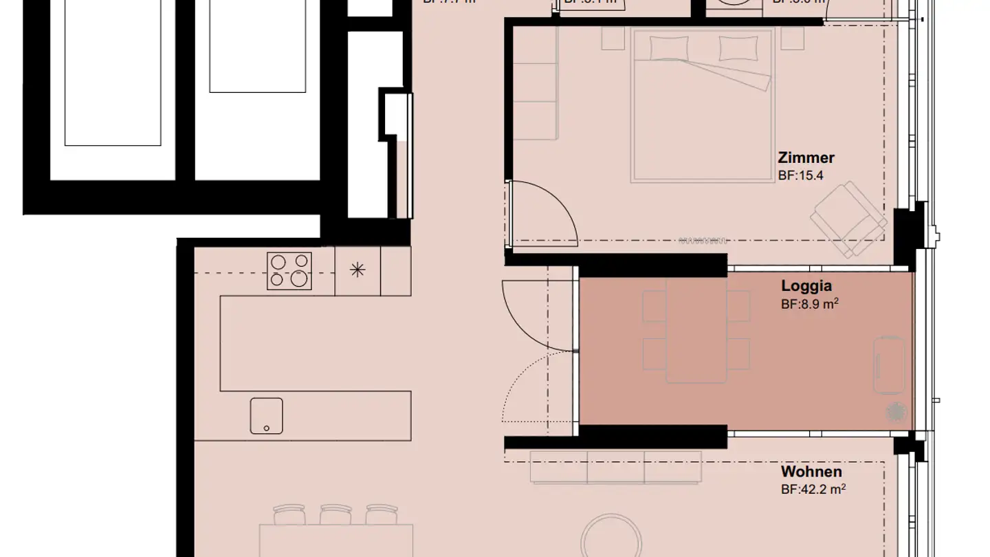 Apartment for rent - Hohlstrasse 440a, 8048 Zürich - Photo 2