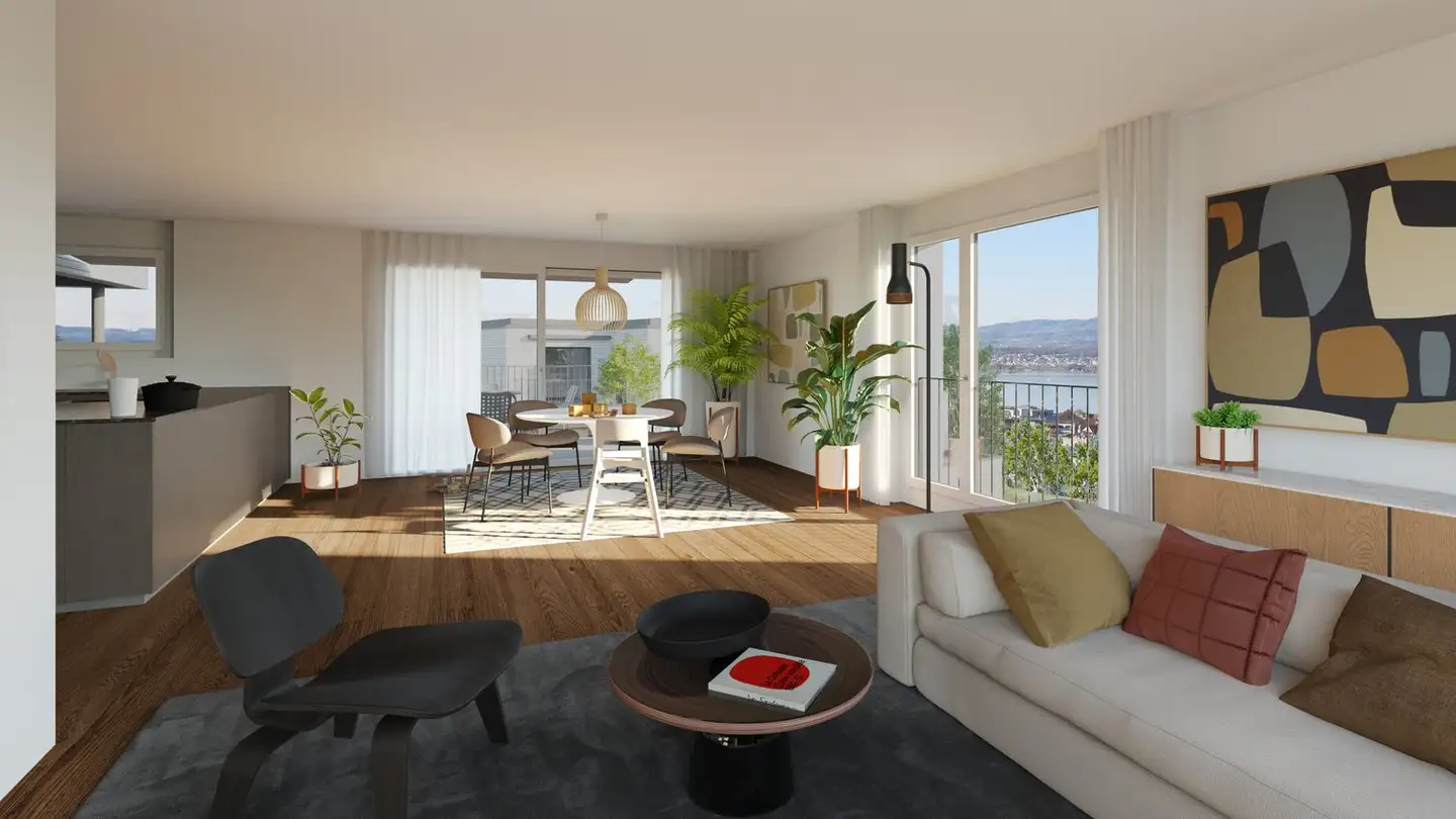 Wohnung mieten - Oberdorfstrasse 45, 8852 Altendorf - Foto 3