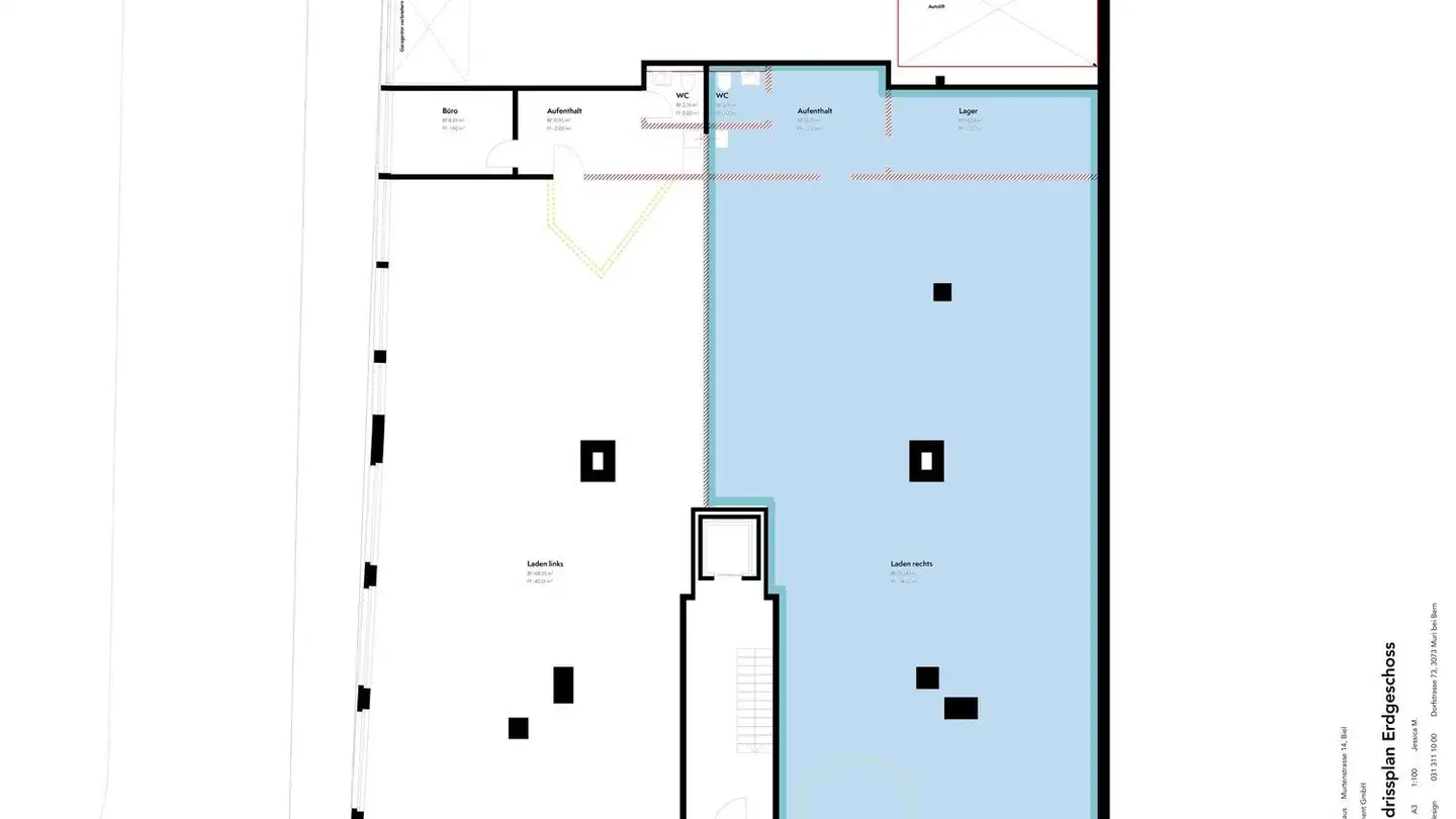 Bürofläche mieten - Rue De Morat / Murtenstrasse 14, 2502 Biel/Bienne - Foto 3