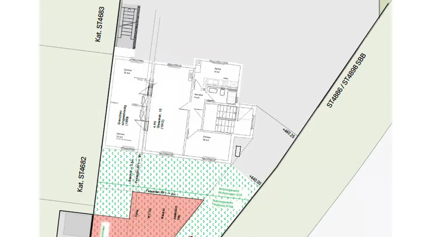 Terrain constructible à louer - Giesserstrasse 15, 8406 Winterthur - Photo 3