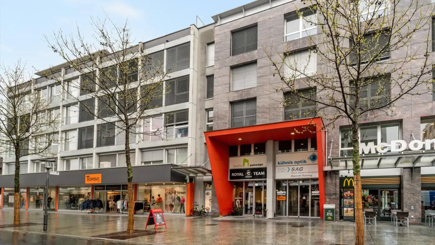 Appartement à louer - Bahnhofstrasse 21c, 9470 Buchs SG
