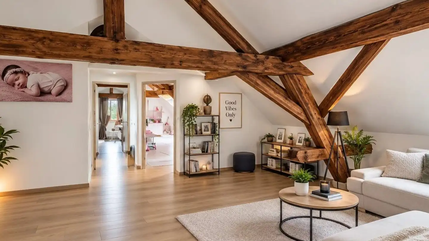 Appartamento in affitto - La Buchille 26, 1756 Lovens - Foto 4