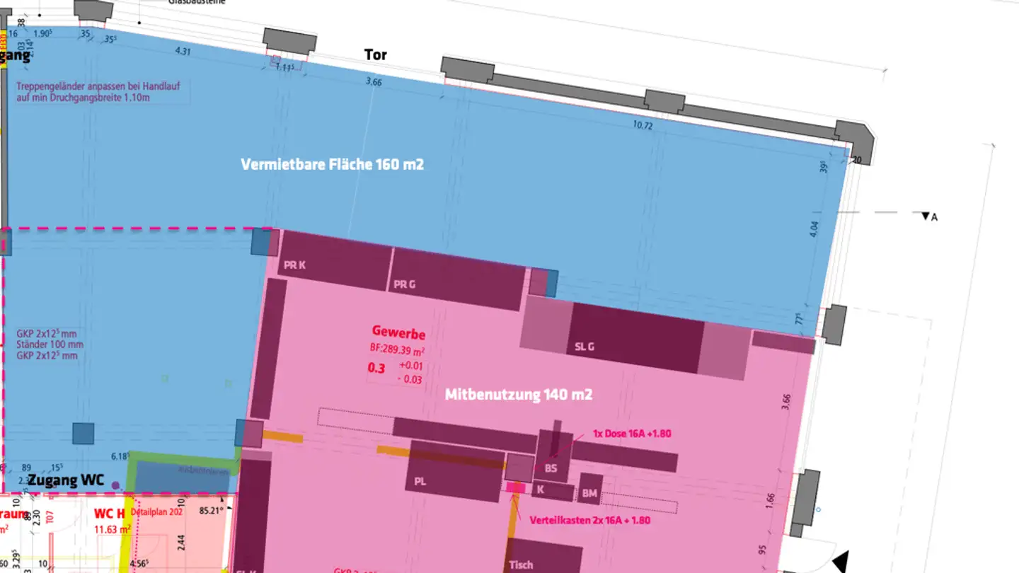 Atelier à louer - Kemptpark 12, 8310 Kemptthal