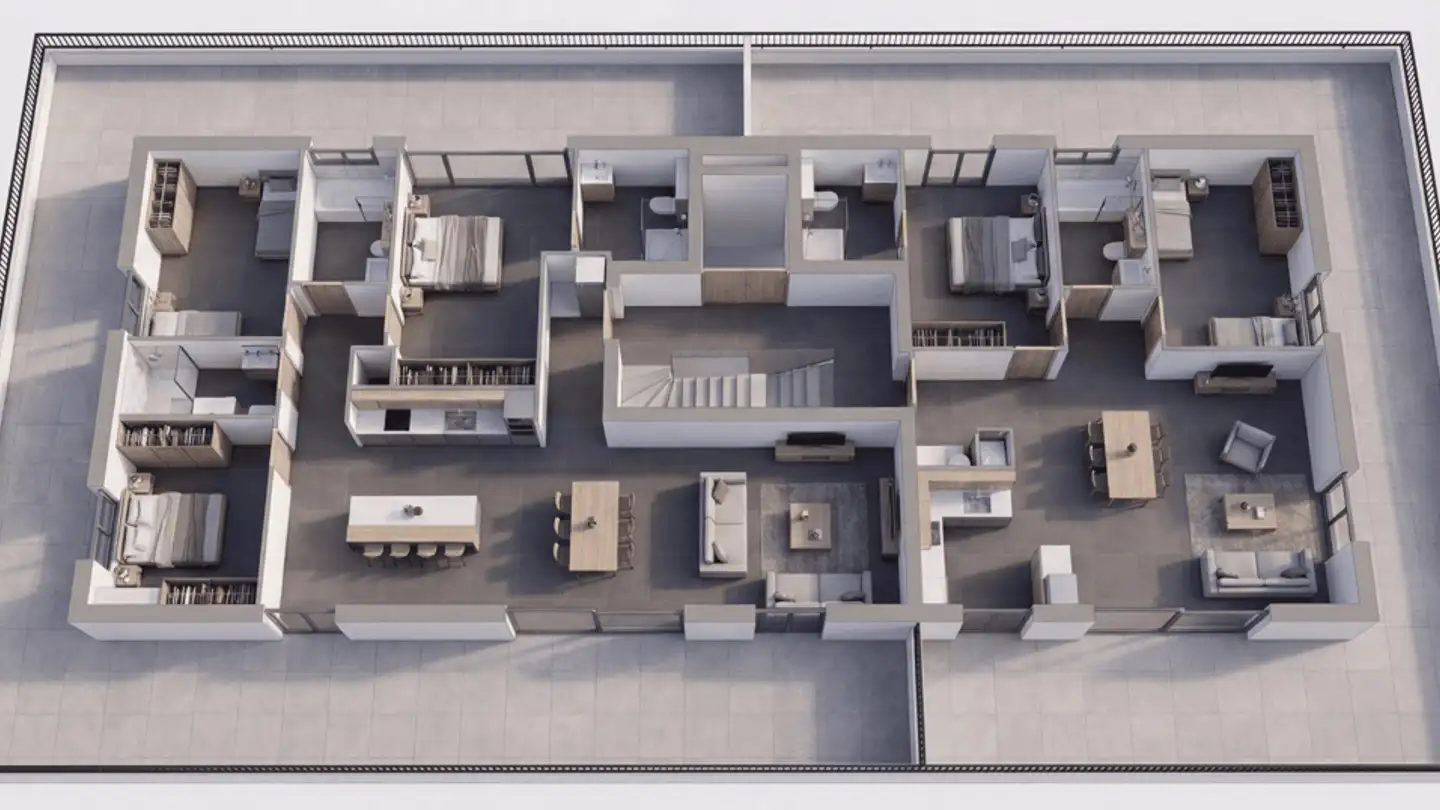 Apartment for rent - Mittelweg 40, 3942 Raron - Photo 4