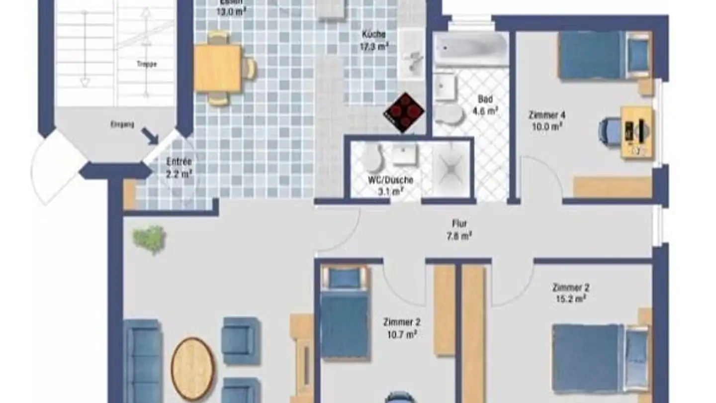 Attico in affitto - Im Oberdorf 4, 8602 Wangen b. Dübendorf - Photo 2