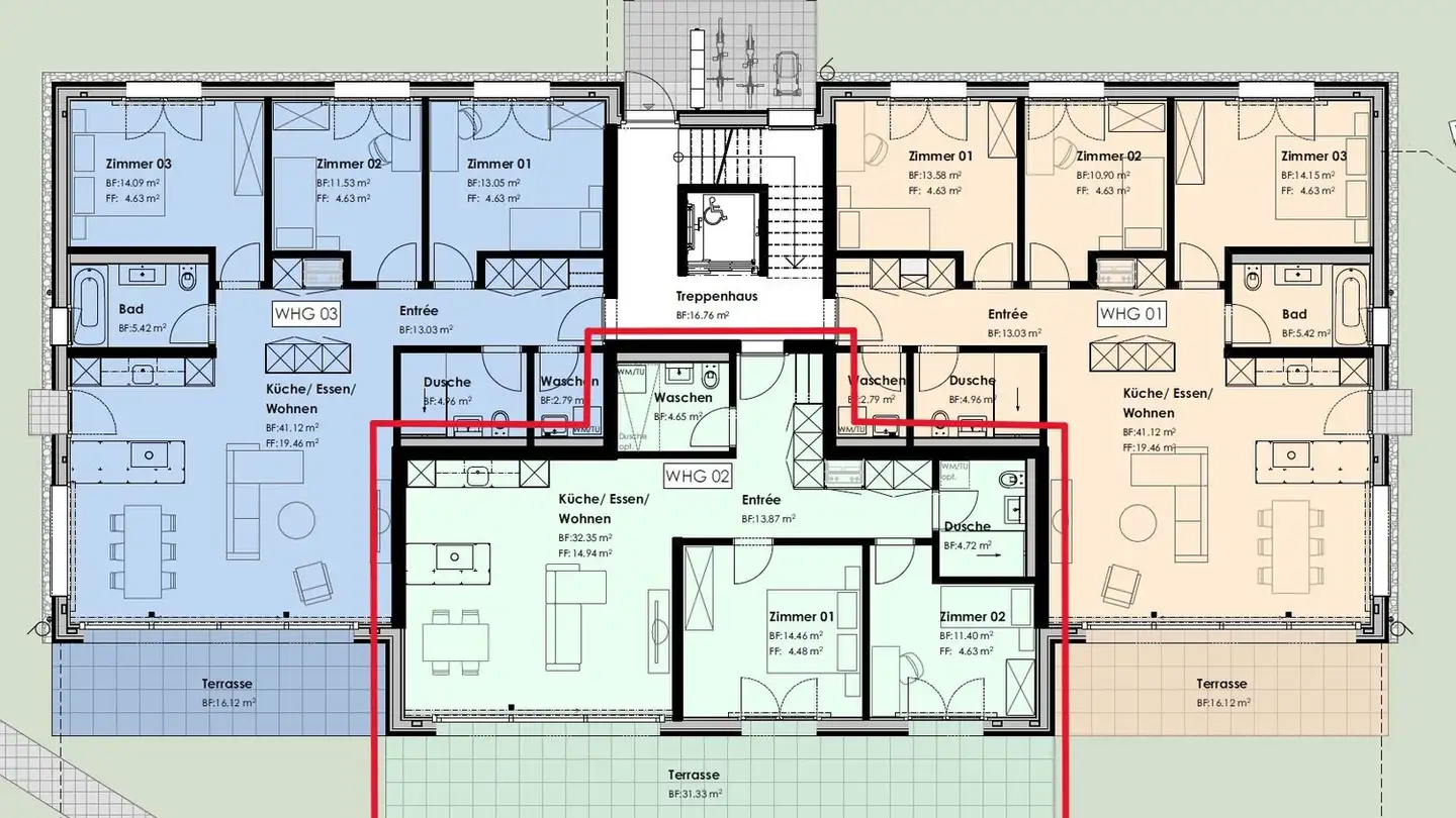 Appartamento a gradini in vendita - Buchholzstrasse 95, 3604 Thun - Photo 4