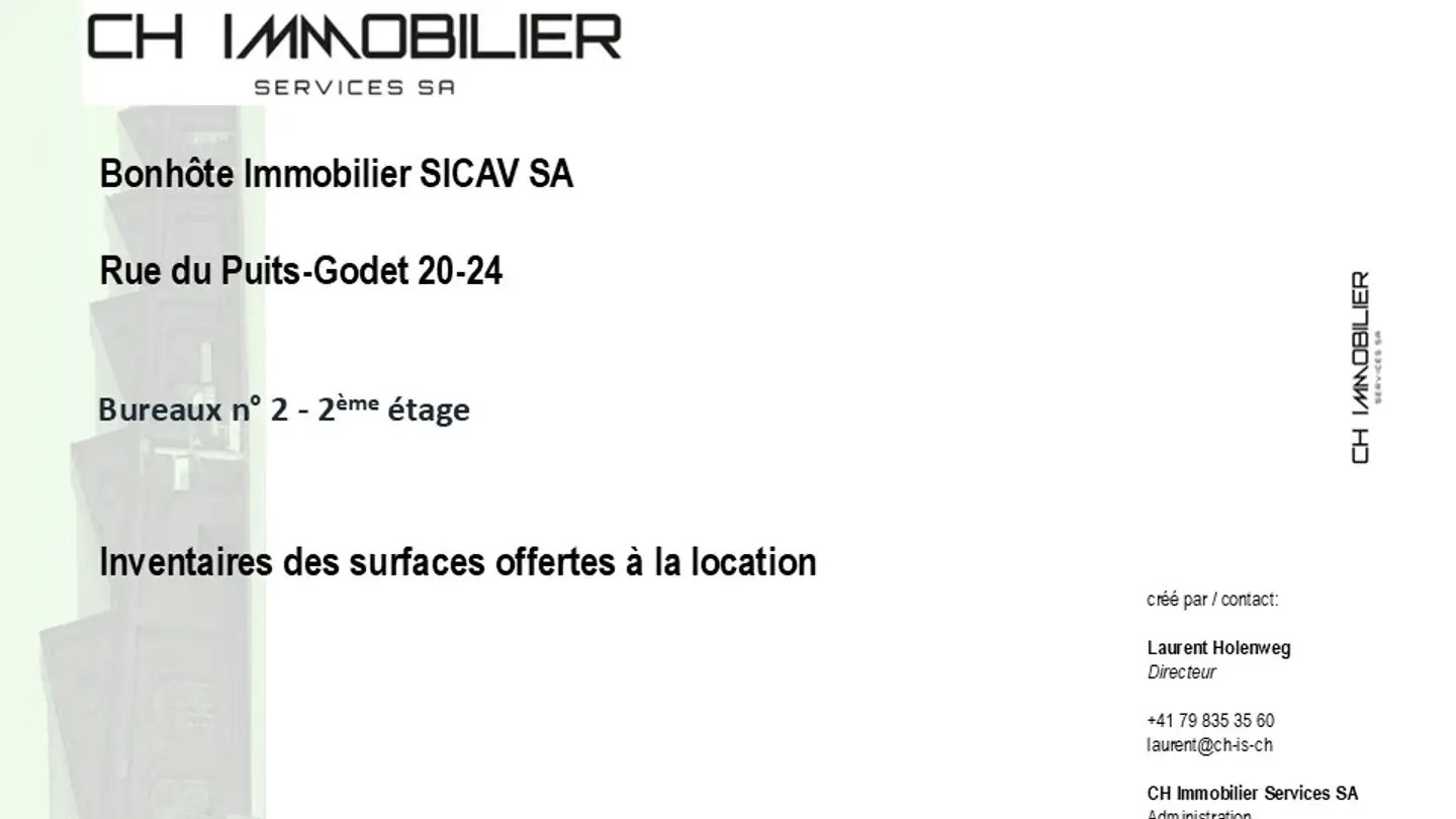 Office space for rent - Rue Du Puits-Godet 20, 2000 Neuchâtel