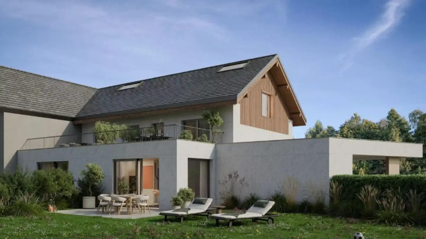 Row house for sale - Route du Clos de l'Abbe 8, 1846 Chessel