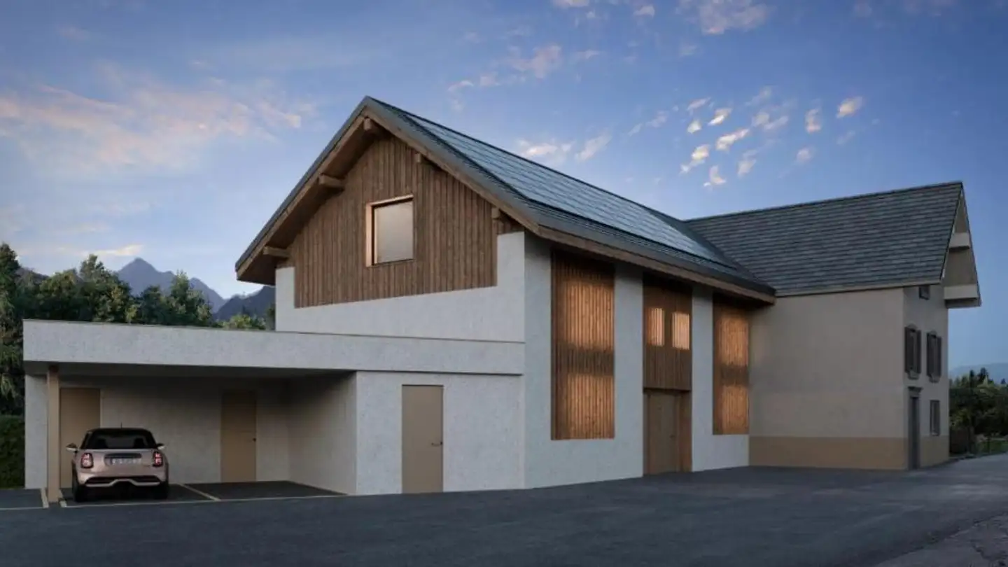 Row house for sale - Route du Clos de l'Abbe 8, 1846 Chessel - Photo 2
