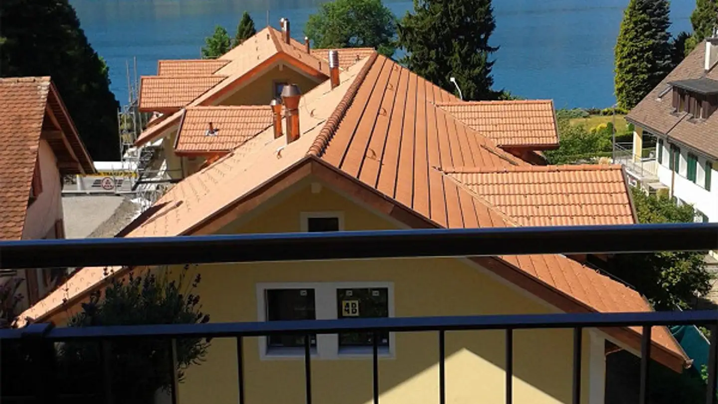 Attique à louer - Alpenstrasse 20, 3653 Oberhofen am Thunersee - Photo 2