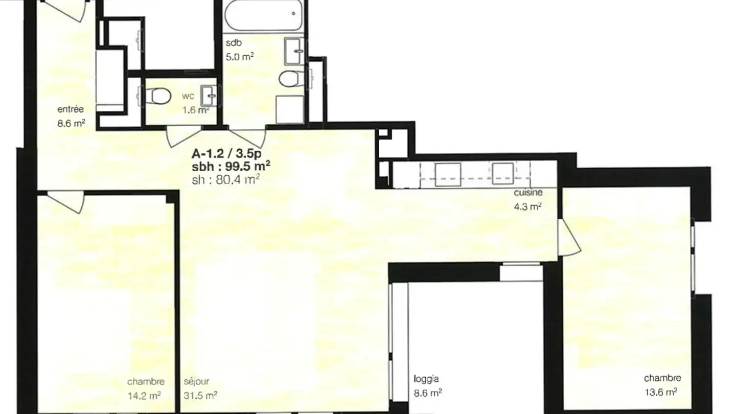 Apartment for rent - Rue Du Vorgyr, 3963 Montana - Photo 2