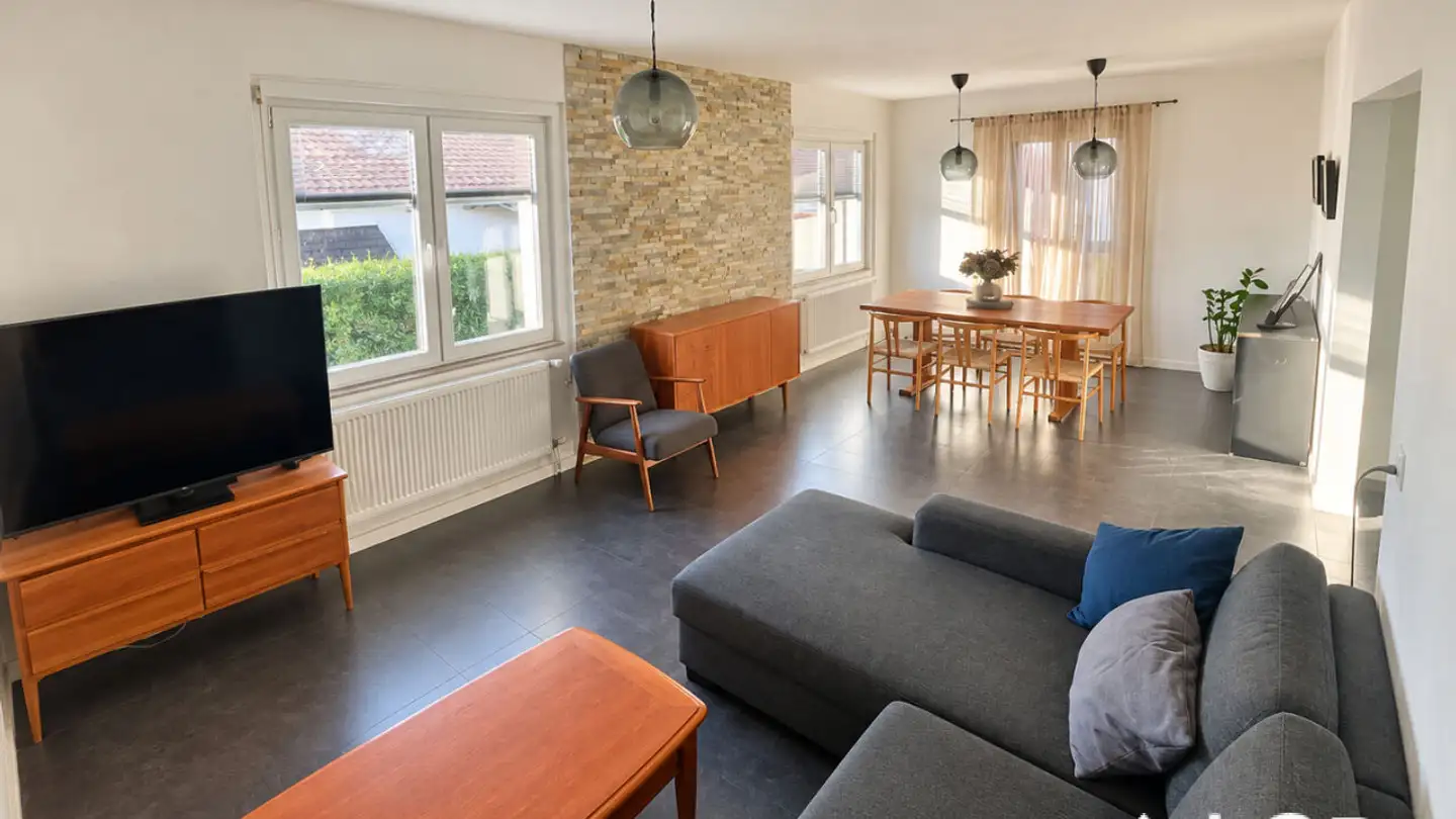 Appartement meublé à louer - Grand-Rue 58, 2054 Chézard-St-Martin