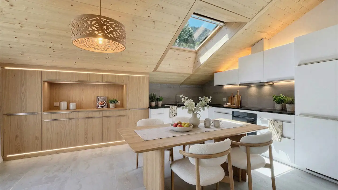 Attique à vendre - Route De Clouchèvre 48, 1934 Le Châble VS - Photo 2