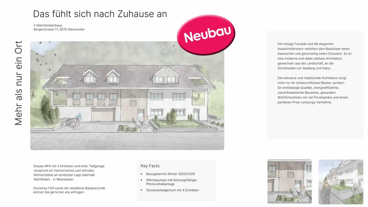 Attic flat for sale - Bergerstrasse 17, 8570 Weinfelden