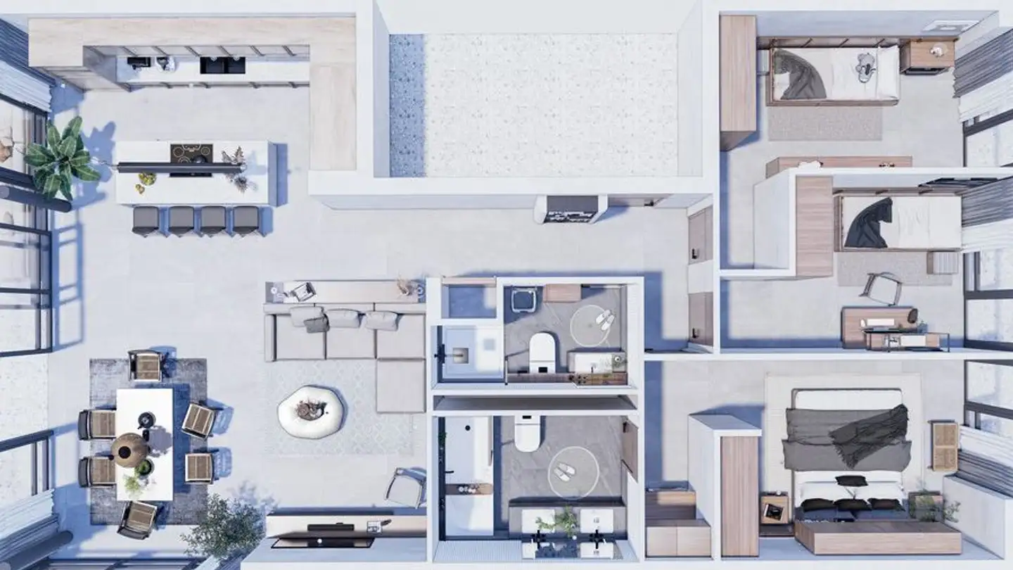 Wohnung mieten - Route de Lausanne 20B, 1180 Rolle - Foto 2