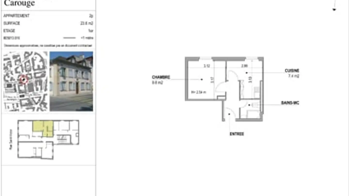 Apartment for rent - Rue Saint-Victor 22, 1227 Carouge GE - Photo 2