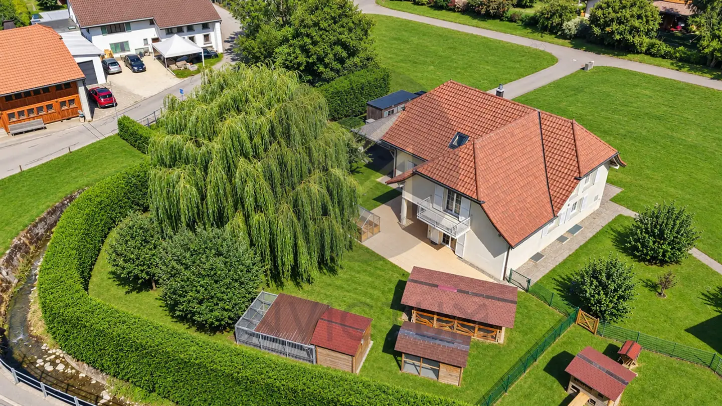 Single house for sale - Route Du Serté, 1724 Montévraz - Photo 2